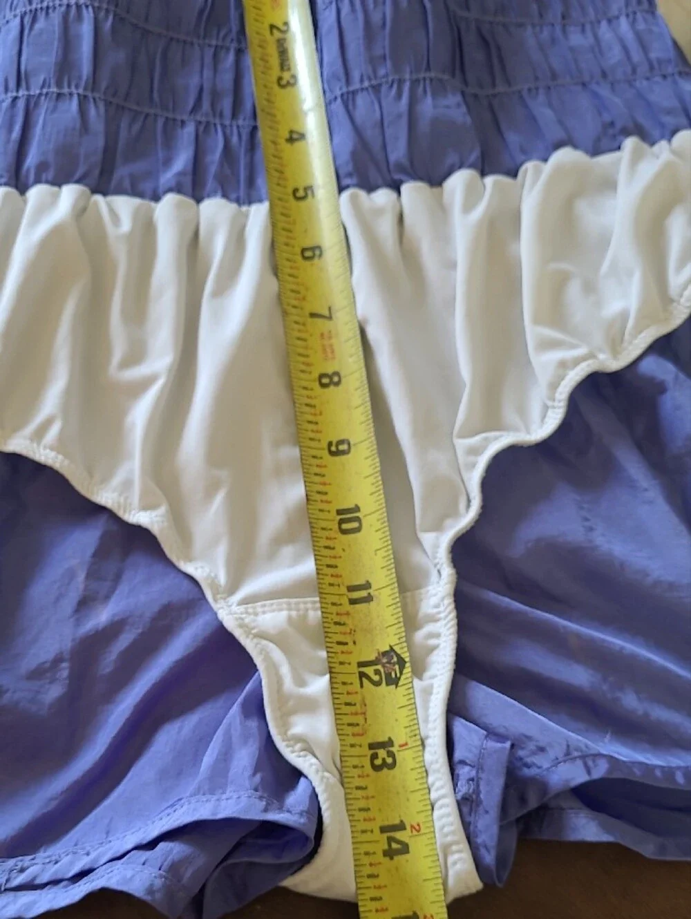 Free People Lavender Smocked-Waist Athletic Shorts - Picture 11 of 14